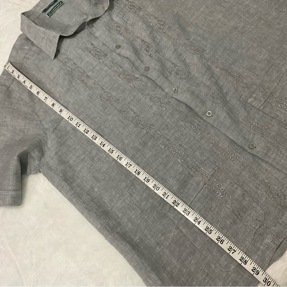 Cubavera Men’s Shirt Size XXL Linen - Picture 7 of 7